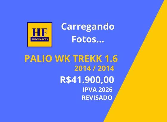 FIAT PALIO 1.6 TREKKING WEEKEND 16V FLEX 4P MANUAL